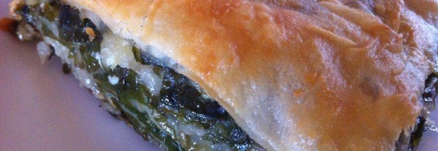 wild greens pie