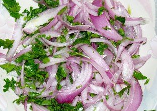 Onion salad