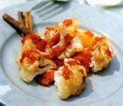 Cauliflower in tomato sauce