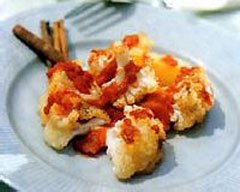 Cauliflower in tomato sauce