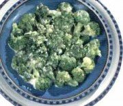 Brocolli with butter sauce