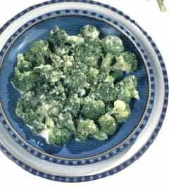 Brocolli with butter sauce