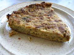 Zucchini pie with no filo