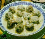 Meatballs avgolemono