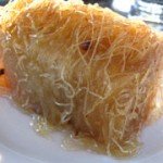 Nut Pastry with shredded phyllo