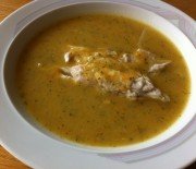 Light calorie fish soup